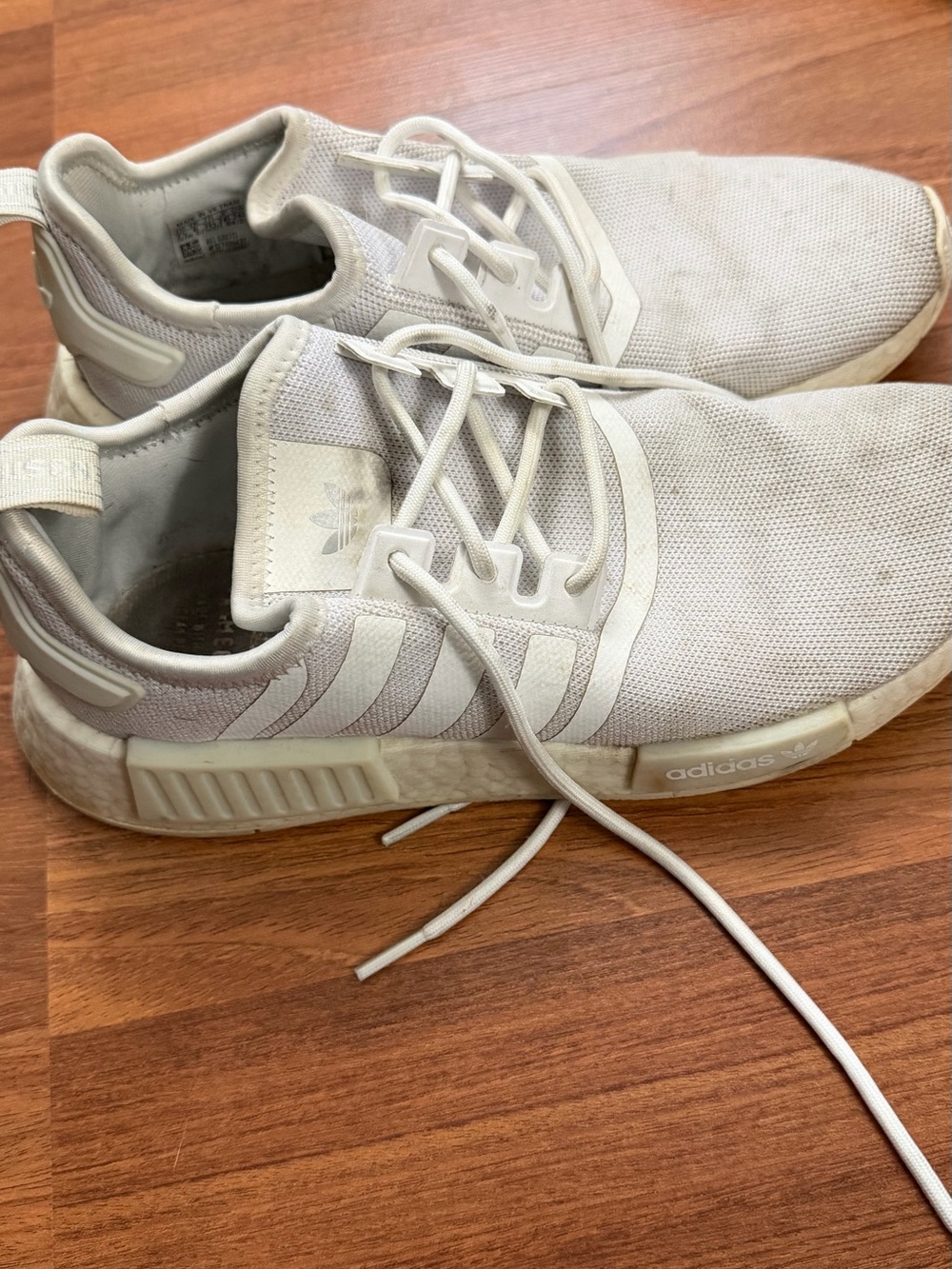 adidas Women’s NMD R1 Casual Sneakers in Off-White